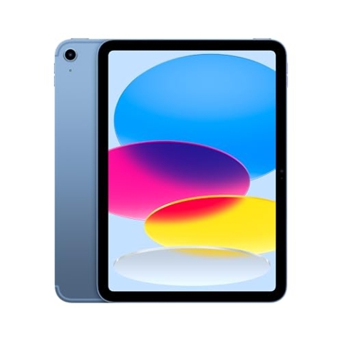 Apple iPad mit A16 Chip: 11" Liquid Retina Display, 128 GB, WLAN 6 und 5G Mobilfunk, 12 MP Front-/12 MP Rückkamera, Touch ID, Batterie für den ganzen Tag – Blau