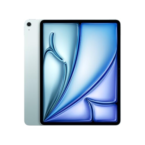 Apple iPad Air 13" mit M3 Chip: Apple Intelligence, Liquid Retina Display, 128 GB, 12 MP Frontkamera/Rückkamera, WLAN 6E, Touch ID, Batterie für den ganzen Tag – Blau