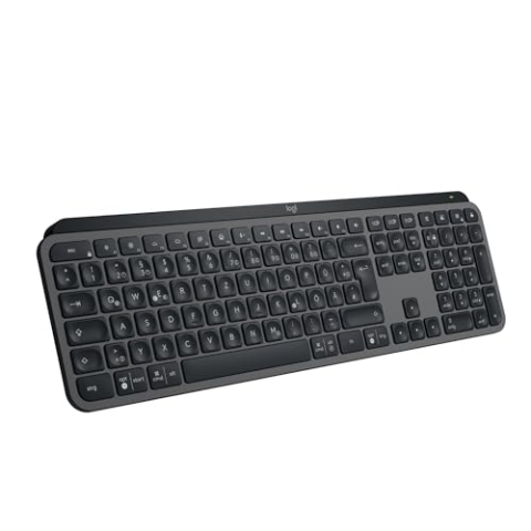 Logitech MX Keys S Keyboard RF Wireless + Bluetooth QWERTZ, 920-011565