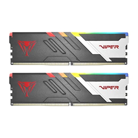 Patriot Viper Venom RGB DDR5 32GB (2 x 16GB) 7200MHz UDIMM Desktop Gaming Memory KIT - PVVR532G720C34K