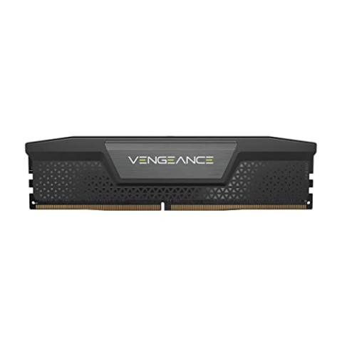 CORSAIR Vengeance DDR5 RAM 32GB (1x32GB) 5200MHz CL40-40-40-77 1.25V Intel XMP 3.0 Desktop-Arbeitsspeicher – Schwarz (CMK32GX5M1B5200C40)