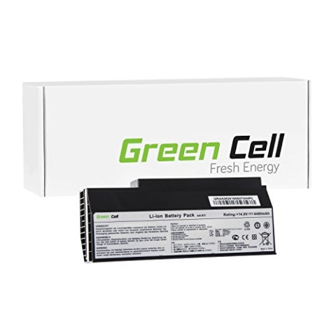 Green Cell® A42-G53 A42-G73 Laptop Akku für Asus G53 G53J G53JW G53S G53SW G53SX G73 G73J G73JH G73JW (8 Zellen 4400mAh 14.8V Schwarz)