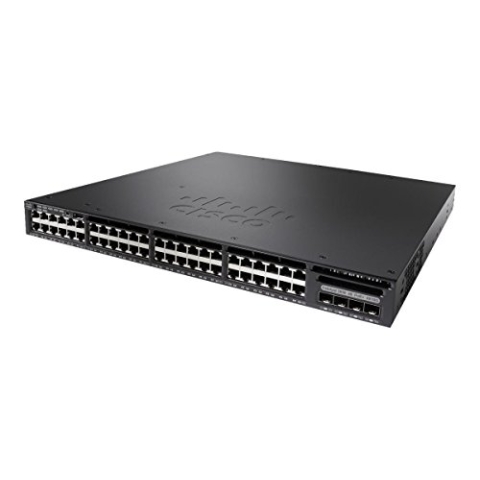 Cisco WS-C3650-48TS-S Catalyst 3650 48 Port Data 4X1G Uplink IP Base