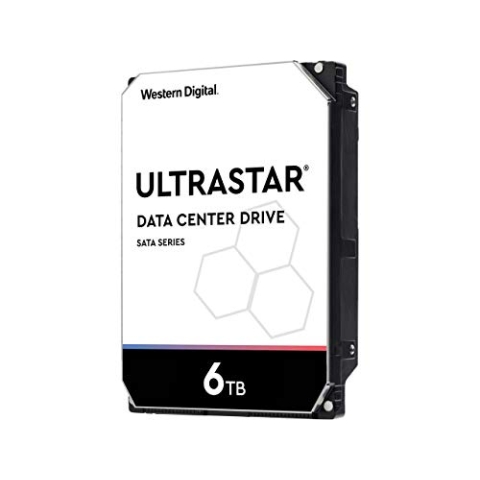 Western Digital WD Ultrastar 6TB DC HC310 SATA HDD, 3,5 Zoll interne Festplatte für Server 256 MB Cache, Enterprise Klasse