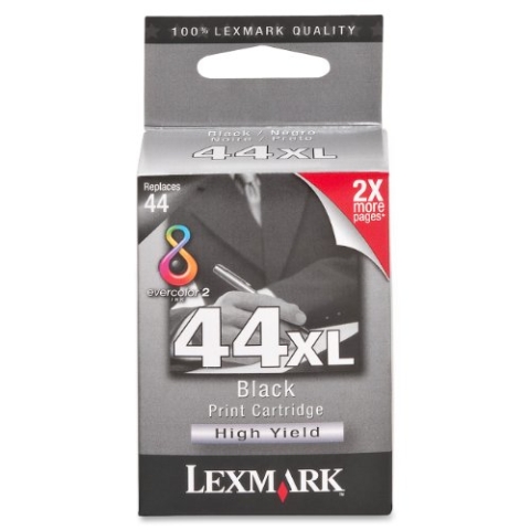 Lexmark #44XL Black Print Cartridge Tintenpatrone Original Schwarz