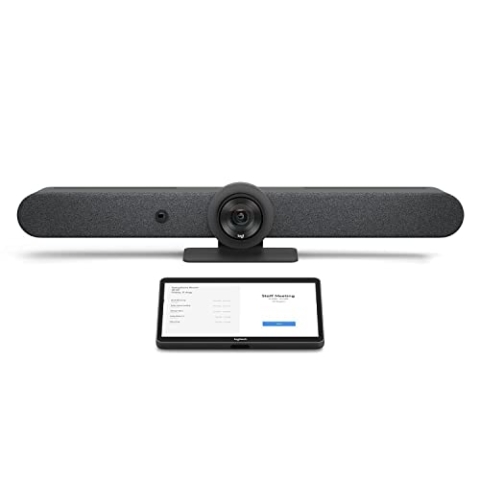 Logitech Rally Bar + Tap IP Video conferencing System Ethernet, W127155387 (conferencing System Ethernet LAN Zoom Certified)