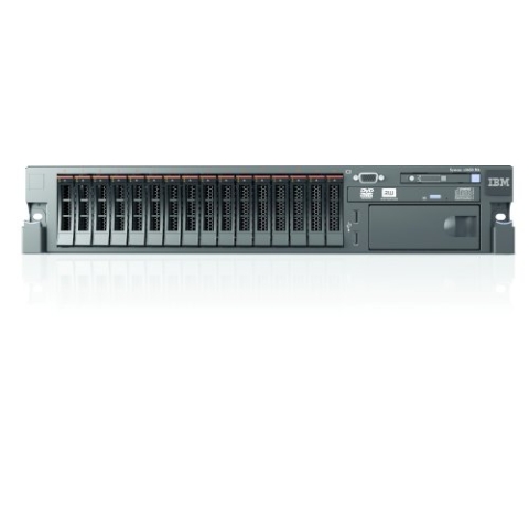 IBM x3650 M4 2U-Rack-Server (Intel Xeon E5 2650L, 1,8GHz, 16x 2,5/3,5 HDD, 20MB Cache, 4X 1GbE)