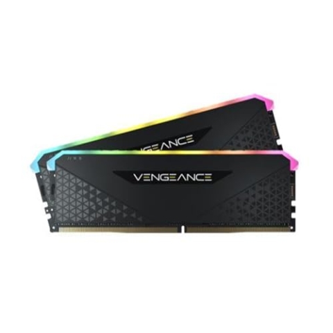 Corsair Vengeance RGB Pro Schwarz 16GB Kit (2X 8GB) DDR4-3200 CL16 DIMM Arbeitsspeicher