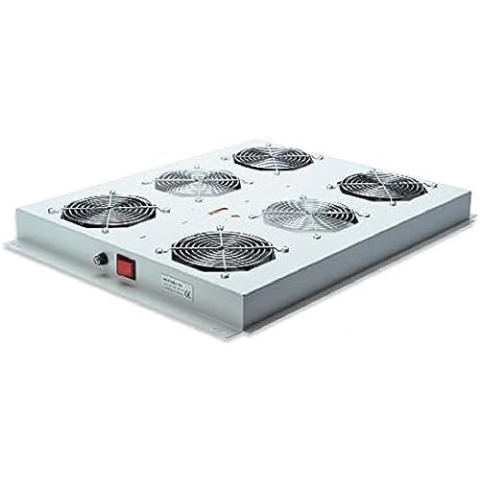 DIGITUS - DN19FAN41000N Dachluefter 4fach Fuer 48,3cm 19Zoll Serve 273400
