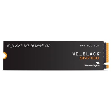 WD_BLACK SN7100 NVMe SSD 2 TB (High-Performance Gaming-Speicher, bis zu 7.250 MB/s Lesegeschwindigkeit, PCIe Gen4, Energieeffizienz) Für Desktop, Laptop & Handheld-Spielekonsolen