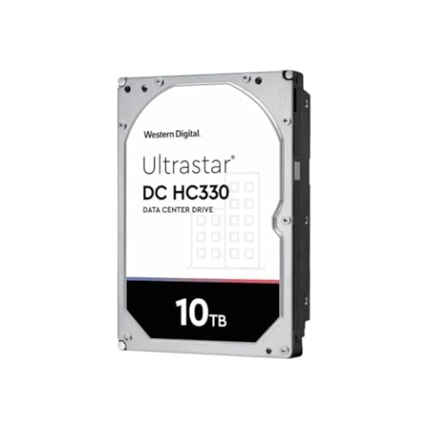 WD Ultrastar DC HC330 WUS721010ALE6L4 - Vaste schijf - gecodeerd - 10 TB - Intern - 3.5" - SATA 6Gb/s - 7200 tpm -Buffer: 256 MB - Self-Encrypting Drive (SED) (0B42266)