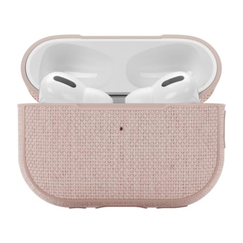 Incase Woolenex AirPod Pro Hülle, langlebige Airpods-Hülle der 1. und 2. Generation für leichten, wetterfesten und passgenauen Schutz, Blush Pink (8,9 x 7,4 x 3 cm)