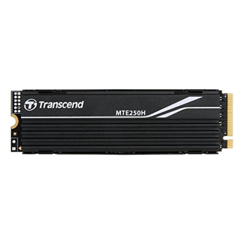 Transcend 2TB M.2 2280 PCIe Gen4x4 NVMe SSD - TS2TMTE250H inkl. Kühlkörper