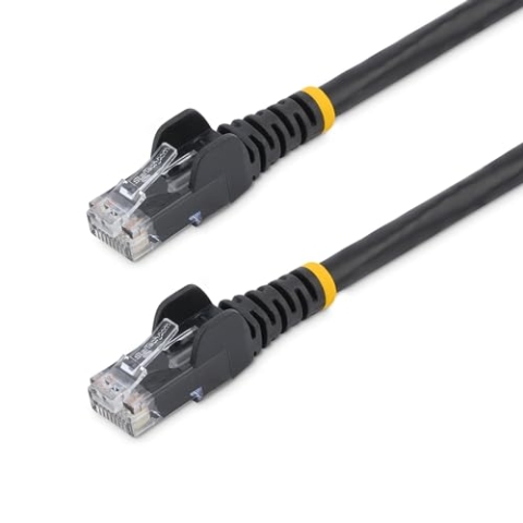 StarTech. com Cat6 Ethernet-Kabel (Cat6, 650 MHz, 100 W, PoE, RJ45, UTP, Kategorie 6, Netzwerk-/Patchkabel, Snagless, mit Zugentlastung, UL/TIA-zertifiziert)