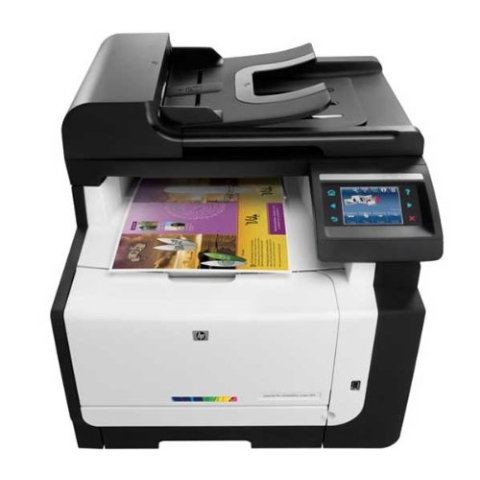 HP ColorLaserJet Pro CM1415fnw USB2 Ethernet Wireless 150-sheet Input Tray 12ppm Black 8ppm Color (ML)