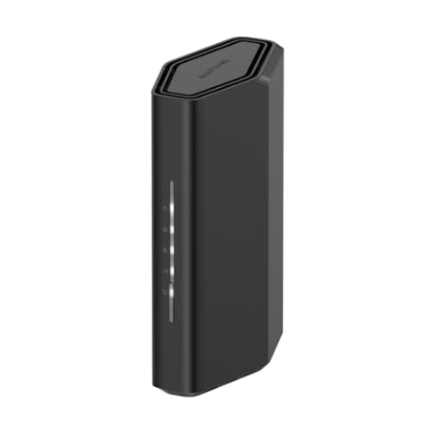 NETGEAR Nighthawk Dual-Band WiFi 7-Router (RS100) – Sicherheitsfunktionen, BE3600 WLAN-Geschwindigkeit (bis zu 3,6 GBit/s) – Abdeckung bis zu 135 m², 50 Geräte – 2,5-Gig-Internetanschluss