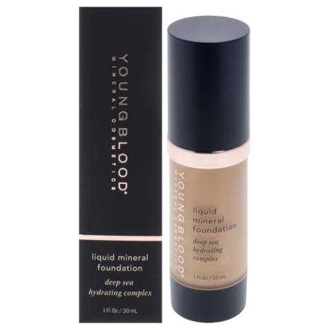 YOUNGBLOOD Compatible - Liquid Mineral Foundation - Golden Tan