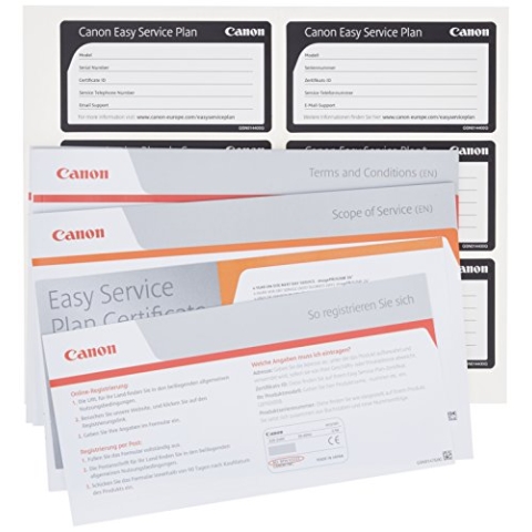 CANON Easy Service Plan 4 Jahre Vor Ort Service 60,96cm 24Zoll iPF605/610/670/680/685 Next Business Day