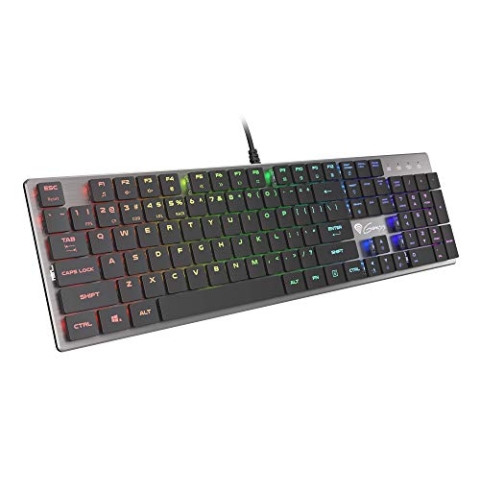 Genesis Thor 420 RGB mechanische Low Profile Gaming Tastatur US Layout