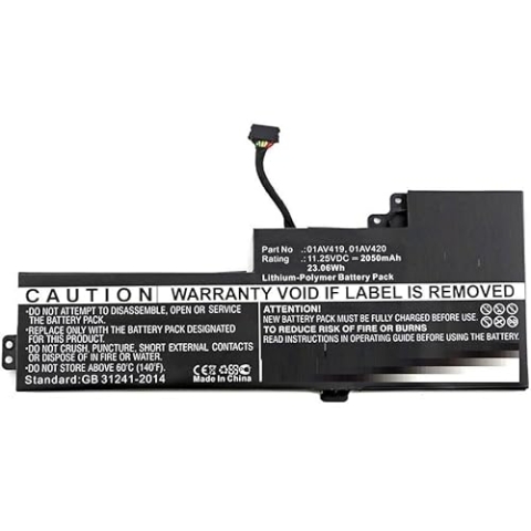 MBXLE-BA0175 Notebook-Akku - Komponente für Notebook (Akku, Lenovo ThinkPad T470, ThinkPad T470 20HD002TCD, ThinkPad T470 20HDA003CD)