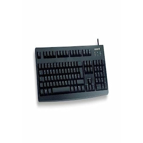 CHERRY G83-6104LUNEU-0 Tastatur kabelgebunden USB; Layout US-Englisch mit EURO Symbol QWERTY, schwarz