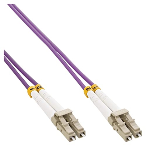 InLine 88525P LWL Duplex Kabel, LC/LC, 50/125µm, OM4, 25m