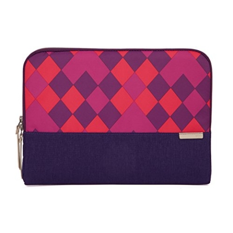 STM Grace, Women's Laptop Sleeve for 15-Inch MacBooks and Ultrabooks - Purple Diamonds (stm-114-106P-24)