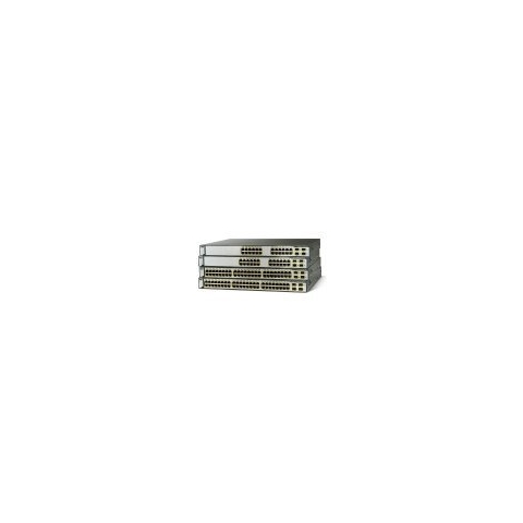 WS-C3750X-24P-E - Catalyst 3750X 24 Port PoE IP Services CATALYST 3750X 24 PORT