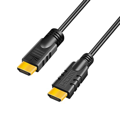 LogiLink CHA0025 Aktives HDMI High Speed mit Ethernet Anschlusskabel für ULTRA HD Qualität auf Ihrem TV (4K x 2K) Länge: 25m schwarz