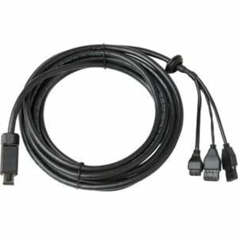 Axis 5506-191 C-Multikabel mit I/O-Steckern, Audio und Strom für AXIS P5635-E PTZ Dome Netzwerkkamera, Schwarz, 5 m
