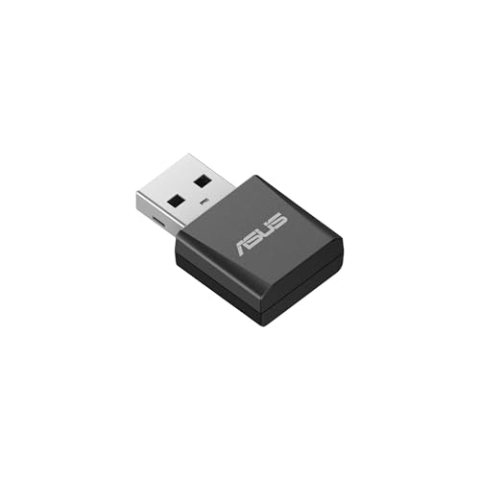 ASUS USB-BE92 Nano Tri-Band BE6500 WiFi 7 Nano USB Adapter (6GHz Band, unterstützt 4096-QAM, Plug and Play, Kompatibel mit Windows 10 & 11)