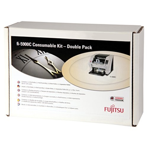 Fujitsu Ersatzteil Consumable Kit, 2 Pack Up to 1.2m Scans, CON-3450-002A (Up to 1.2m Scans)