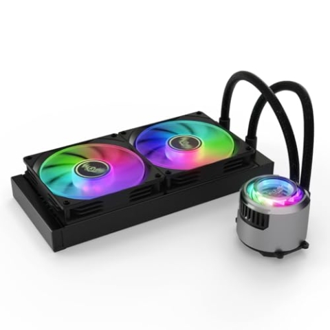 Valkyrie Jarn ARGB (240mm, Black)
