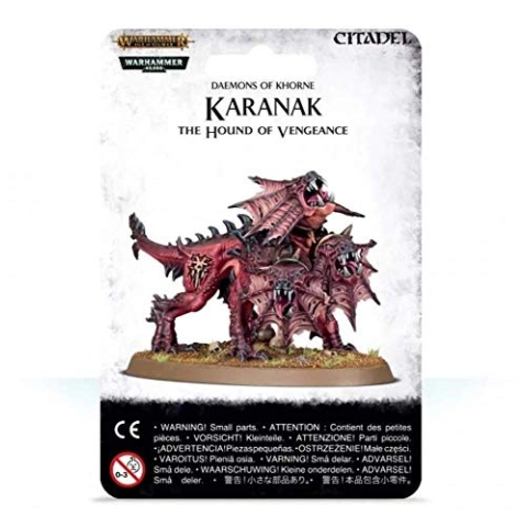 Games Workshop - Warhammer AoS & 40k - Karanak, Der Hund der Rache - Miniatur, Klassisch, Mehrfarbig, Tragbar, Fantasy, Science Fiction, Kunststoff, Alter: 14+