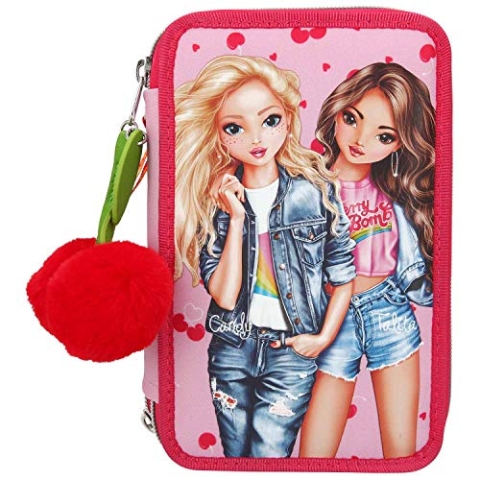 DEPESCHE Top Model - Triple Pencil Case - Cherry Bomb (410991)