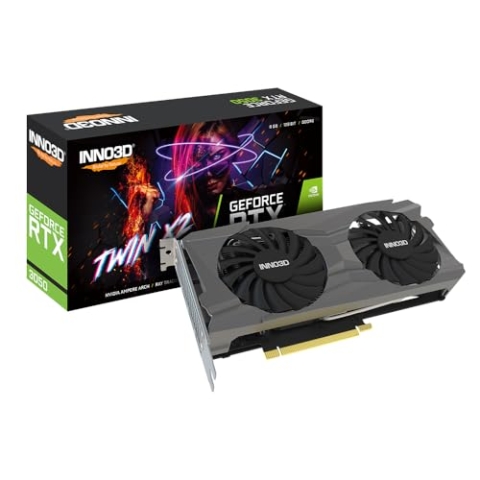 Inno3D Grafikkarte GEFORCE RTX 3050 6GB Twin X2