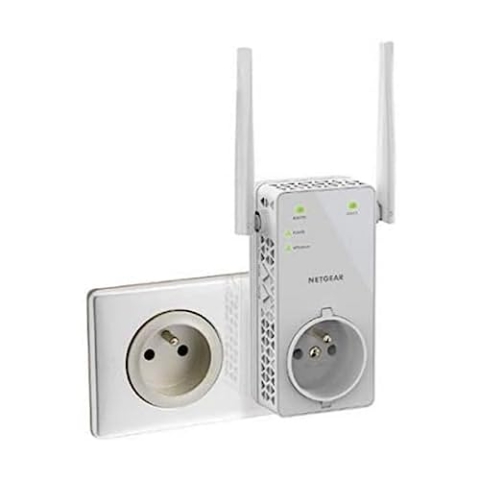 Netgear Repeater Wifi AC 1200 Mbps Dual Band – Verbessert Ihre WiFi – Kompatibel mit allen Box Internet – Schnelle Installation – – Modus Zugangspunkt optional