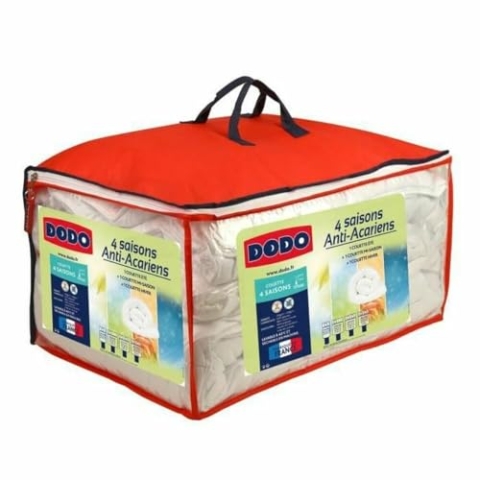 DODO Duvet 4 Jahreszeiten Anti-Milbe - 240 x 260 cm - Wei�