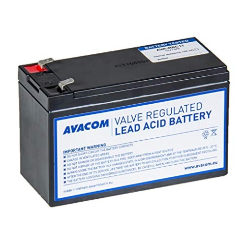AVACOM Ersatz für RBC17 – Akku für USV. Ersatzbatterie für APC: RBC17