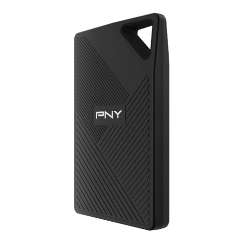 PNY RP60 2TB USB 3.2 Gen 2x2 Typ-C Portable SSD - 2.000MB/s Lesegeschwindigkeit (PSD0CS3060-2TB-RB)
