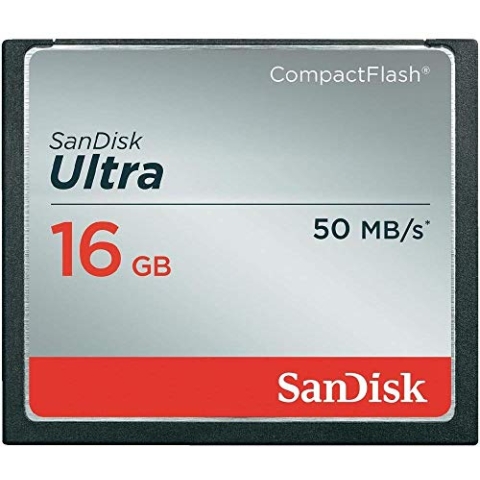SanDisk Ultra CompactFlash UDMA716GB bis zu 50 MB/Sek Speicherkarte