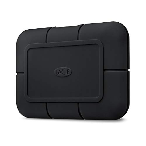 LaCie Rugged SSD Pro, externe SSD 4TB, 2.5", Thunderbolt 3, PC & Mac, inkl. USB-C, Data Rescue Service (STHZ4000800)