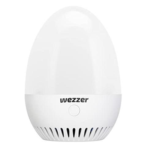 Levenhuk Wezzer Air PRO DM20 Kompakter, Tragbarer Luftqualitätsmonitor – CO₂-Messgerät mit Wi-Fi und Farbiger Hintergrundbeleuchtung