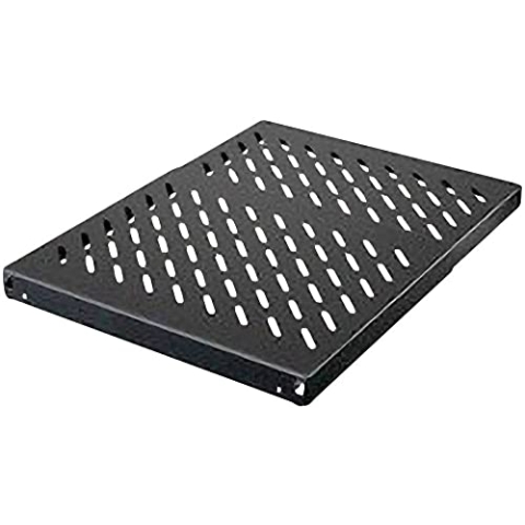 'Rittal DK 5501.705 – Zubehör-Rack (schwarz, Stahl, 100 kg, 48,3 cm (19), 1U, 1 Stück (S))