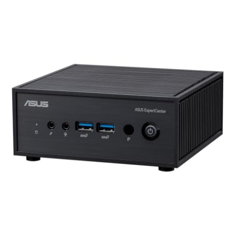 ASUS ExpertCenter PN42-SN200AD Mini Desktop PC (Intel N200 Prozessor, integrierte Intel UHD Grafik, 4GB DDR4 Speicher, 128GB M2. PCIe 3.0 SSD, WiFi 6, Bluetooth 5.0, Windows 11 Pro)