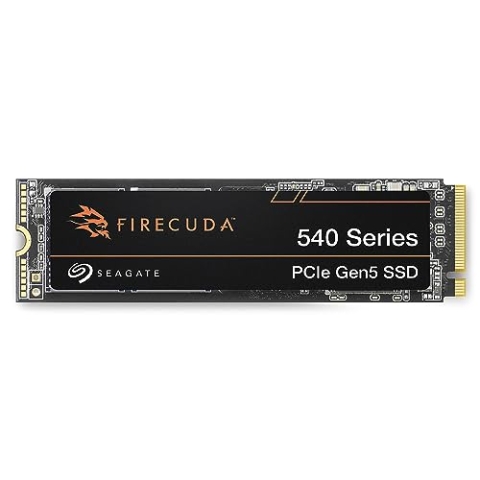Seagate FireCuda 540 NVMe SSD 2TB, PC Gaming interne Solid State Drive, M.2 PCIe Gen5, bis zu 10.000 MB/s, inkl. Data Rescue Service (ZP2000GM3A004)
