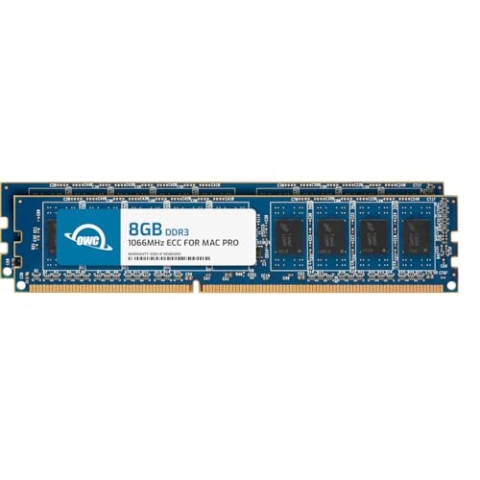 OWC 16,0 GB (2 x 8 GB) PC8500 DDR3 ECC 1066 MHz 240-poliges DIMM-Speicher-Upgrade-Kit für 2009 Mac Pro und Xserve