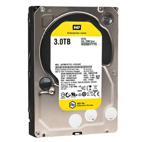 Western Digital HDD RE 3TB Festplatte (Serial Attached SCSI (SAS), 3000GB, 8,89cm (3,5"), 11,2W, 10,9W, 9,2W)