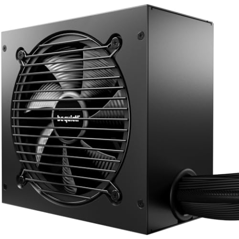 be quiet! Pure Power 12 550W Netzteil, 80 Plus® Gold Effizienz, ATX 3.1 mit voller Unterstützung für PCIe 5.1 GPUs, außerordentlich leiser 120mm be quiet! Lüfter, LLC-Technologie
