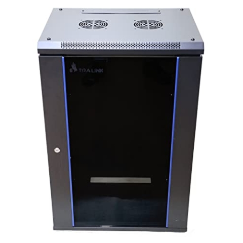 Extralink EX.14367 Regal 18U Wandmontage, Schwarz